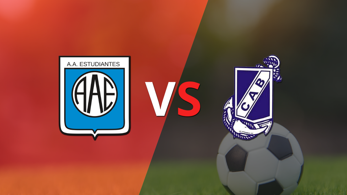 Estudiantes (RC) and Guillermo Brown are already playing at the Estadio de Río Cuarto Antonio Candini stadium