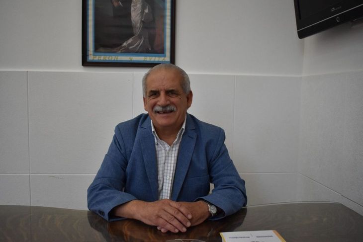 Ricardo Marino, intendente de Carmen de Patagones. Ricardo Marino, intendente de Carmen de Patagones.