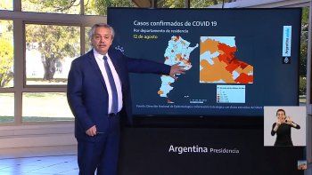 Alberto Fernández expuso la situación epidemiológica del país.&nbsp;