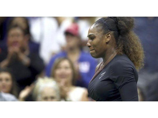 Serena Williams fue multada por sus exabruptos en la final del US Open.