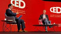 Mauricio Macri disertó en Uruguay durante un evento organizado por el Centro de Estudios para el Desarrollo (CED).