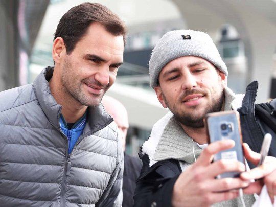 Federer dará una clínica y también cenará con sus fanáticos.