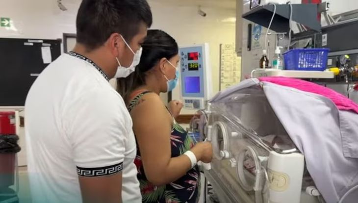 Nancy, la madre, recibió controles obstétricos exhaustivos y atención de un equipo multidisciplinario.