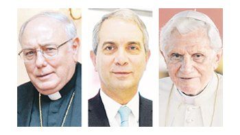 José M. Arancedo, Julio Alak, Benedicto XVI