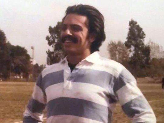 Alberto Fernández, en su juventud.