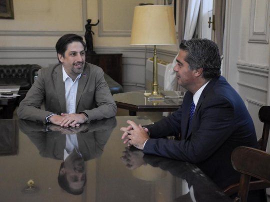 Nicolás Trotta y Jorge Capitanich.&nbsp;