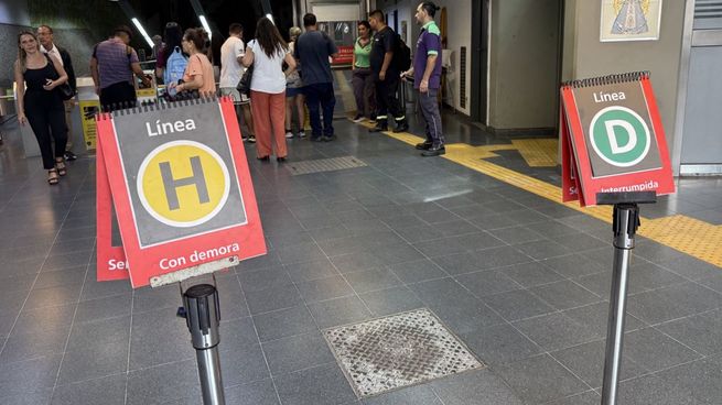 Algunas líneas de subte se vieron afectadas por los cortes de este jueves.&nbsp;