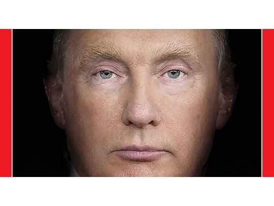 Provocadora tapa de Time: Trump y Putin, dos rostros de una misma persona