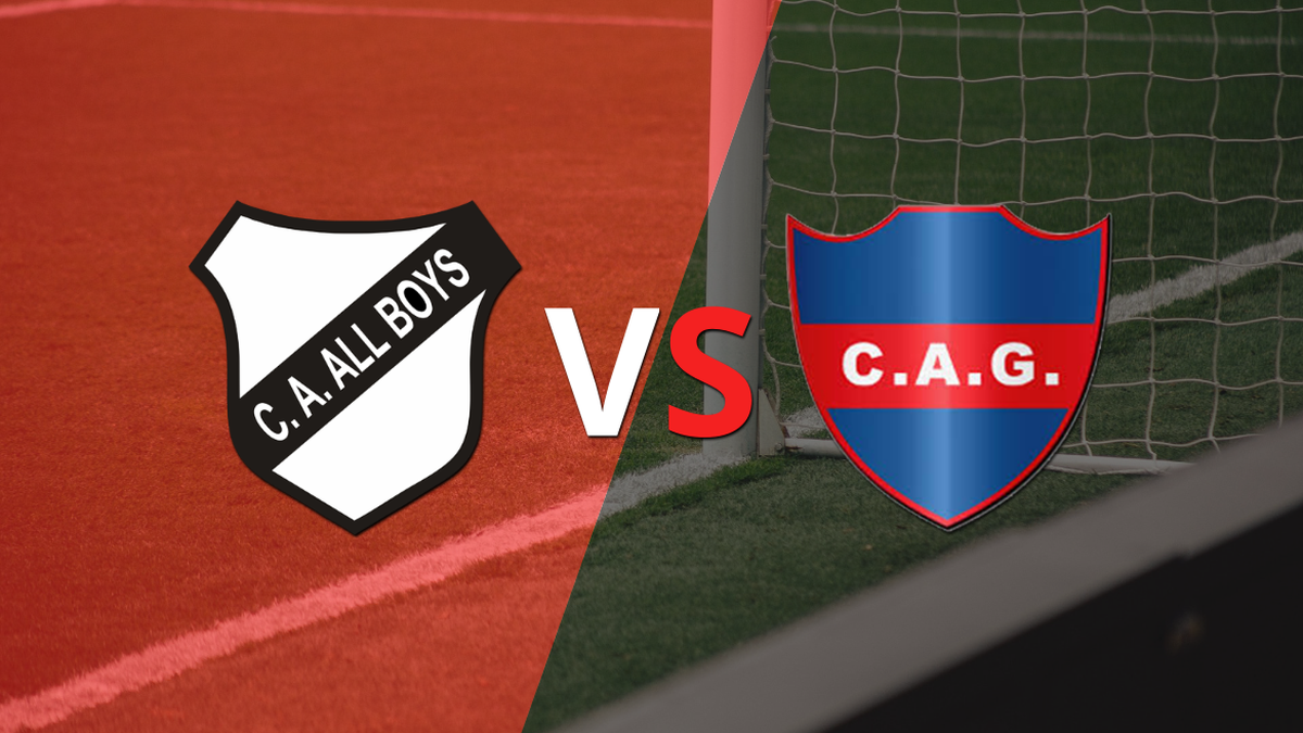 The first half ends with a tie at 0 between Güemes (SE) and All Boys