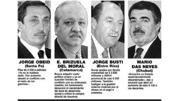 ámbito.com | Herederos quiebran idilio con gobernadores salientes