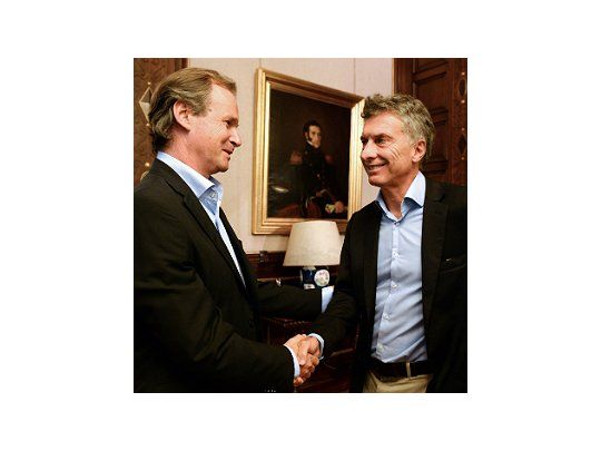 Gustavo Bordet y Mauricio Macri.