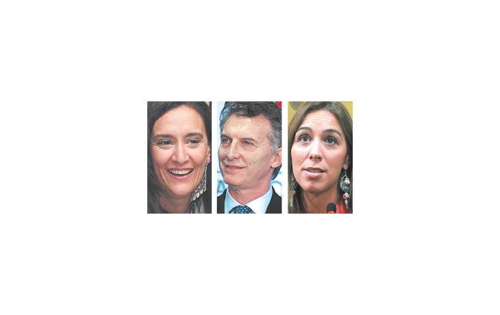 ámbito.com | Gabriela Michetti, Mauricio Macri, María Eugenia Vidal