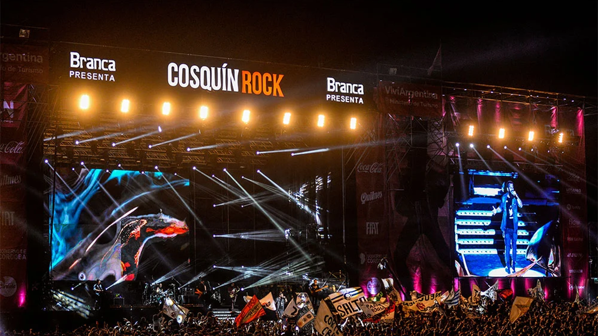 Cosquín Rock 2025: confirmed the schedules and stages of each artist