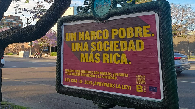 Lucas Manjon, coordinador de Bien Restituido, dijo que es un proyecto que pretende cambiar el paradigma, que pretende generar un punto de inflexión respecto de la lucha del crimen organizado.