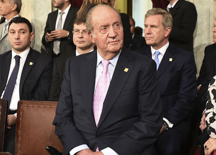 El rey emérito de España, Juan Carlos de Borbón.