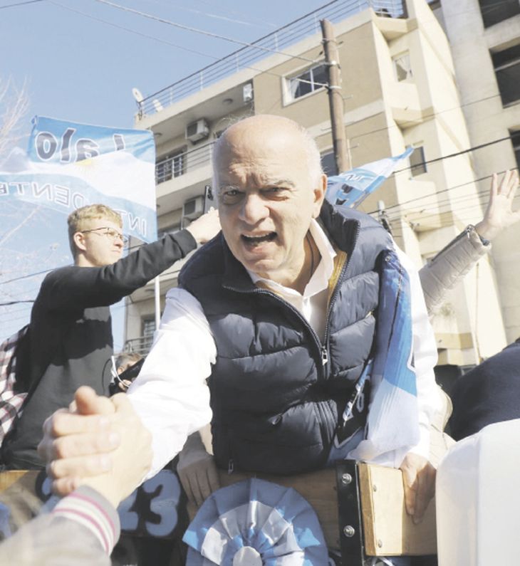 Grindetti será el rival en las generales. Grindetti será el rival en las generales.