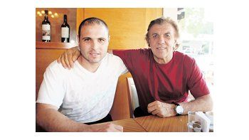 «Mostaza» Merlo y «Pelotín» Vitali se reencontraron para contarle a Ámbito Financiero sus recuerdos de aquel épico campeonato de Racing.