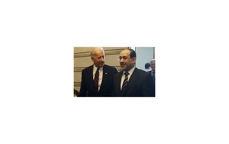 El Primer Ministro iraquí, Nuri al Maliki, se reunió con el vicepresidente de EEUU, Joe Biden