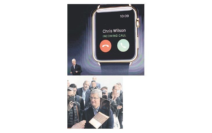 Tim Cook presentó ayer el Apple Watch, primer producto en 5 años posterior a la era Jobs. Además, se lanzó la nueva MacBook, dorada y más liviana.