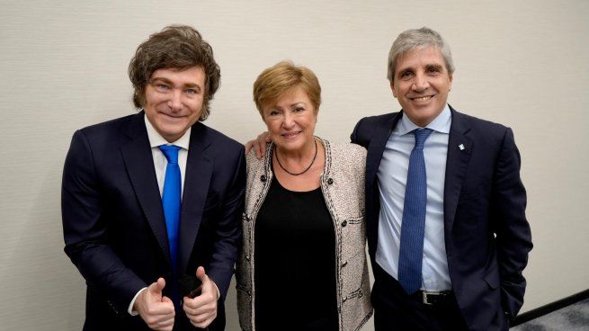 Kristalina Georgieva aseguró que la reunión con Javier Milei fue excelente.