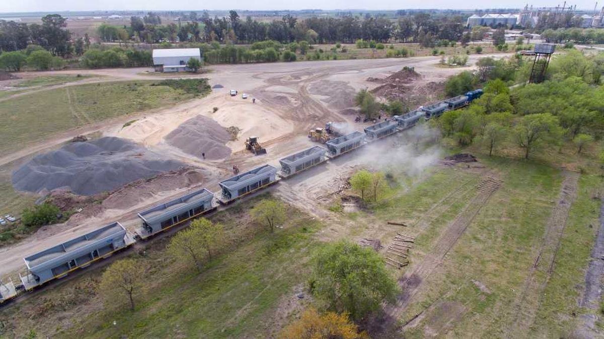 Three bidders presented themselves for a railway port access work in Rosario