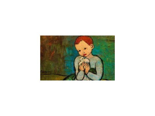 Se vende Niña con paloma de Picasso
