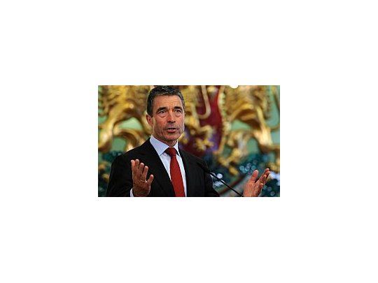 El secretario general de la OTAN, Anders Fogh Rasmussen.
