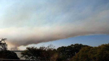 La ciudad de Rosario se cubrió de cenizas&nbsp;