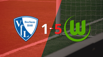 wolfsburgo golea 5-1 a bochum y mattias svanberg firma doblete