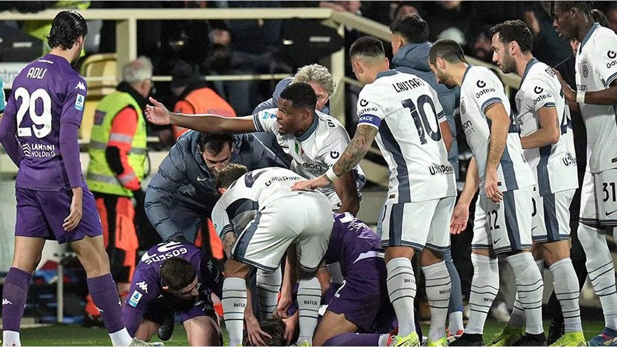 Video: drama in Italian soccer due to Fiorentina player Edoardo Bove who collapsed in the middle of the field and the match was suspended