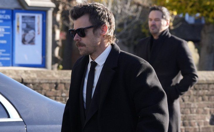 Harry Styles was present at his former bandmate's funeral. Harry Styles was present at his former bandmate's funeral.