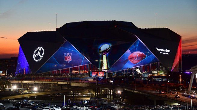 El Mercedes-Benz Stadium de Atlanta, donde debutará la Selección en la Copa América 2024.