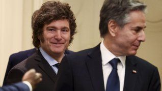 ámbito.com | javier milei y antony blinken.jpeg