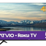 La pantalla en oferta en Bodega Aurrerá. La pantalla en oferta en Bodega Aurrerá.