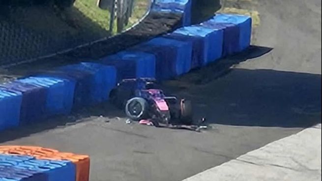 captura accidente colapinto hungria