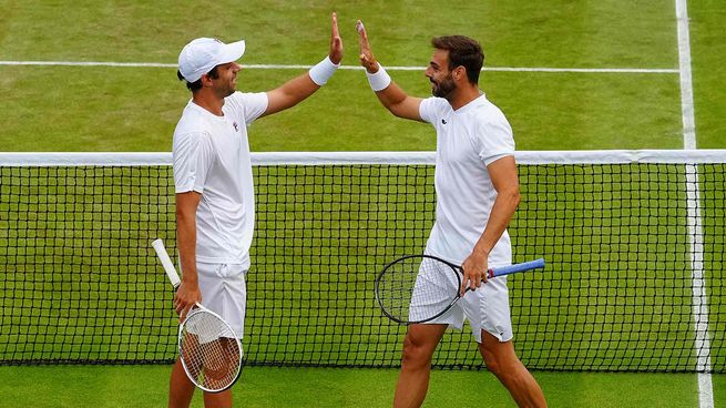 Zeballos y Granollers están en semis de Wimbledon y vuelven al N°1 del mundo.