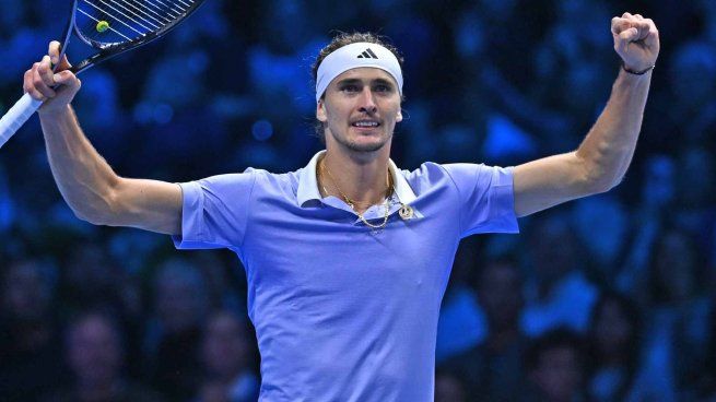 Alexander Zverev volvió a festejar