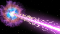 la ola de rayos que atraviesa el universo e impacta a la tierra