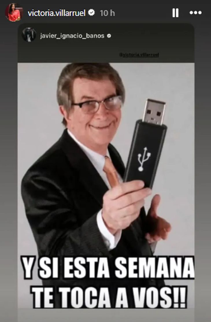 La publicación de Villarruel contra Adorni en sus redes. La publicación de Villarruel contra Adorni en sus redes.