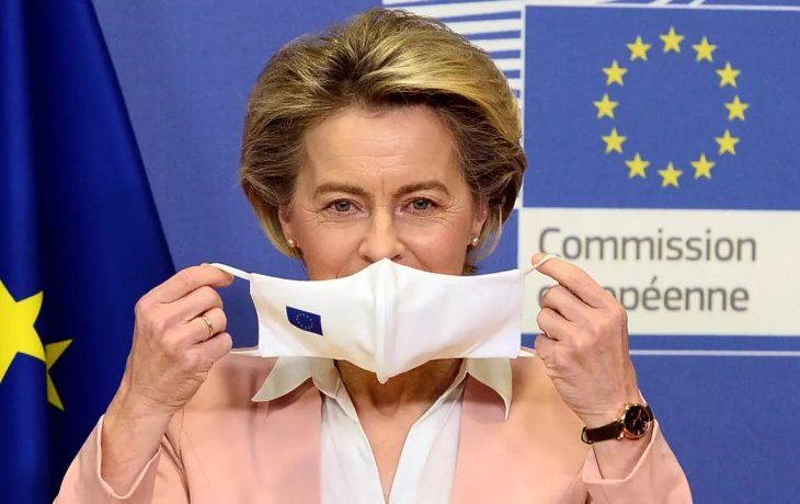 La presidenta de la Comisión Europea, Ursula von der Leyen.