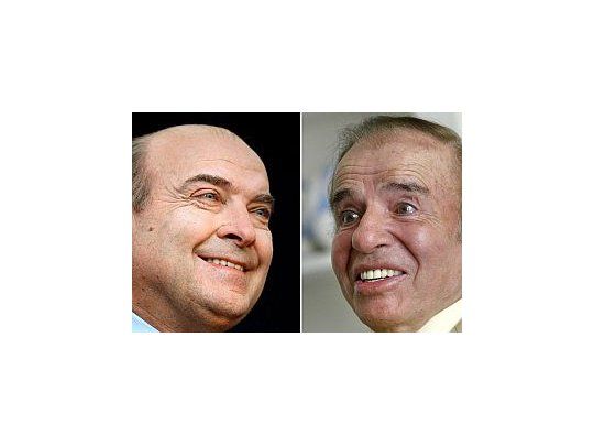 Carlos Menem y Domingo Cavallo