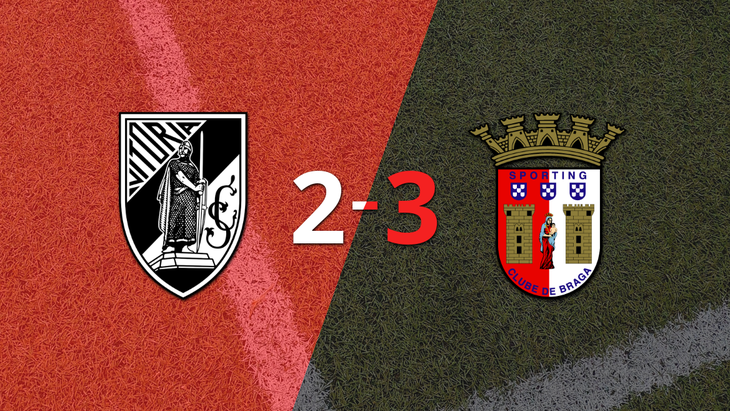 SC Braga logra una emocionante victoria por 3 a 2 sobre Vitória Guimarães