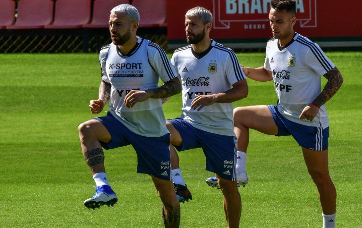 La Selección se prepara para el duelo con Paraguay.