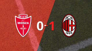milan se impuso con lo justo ante monza