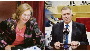 Beatriz Rojkés y Osvaldo Jaldo.