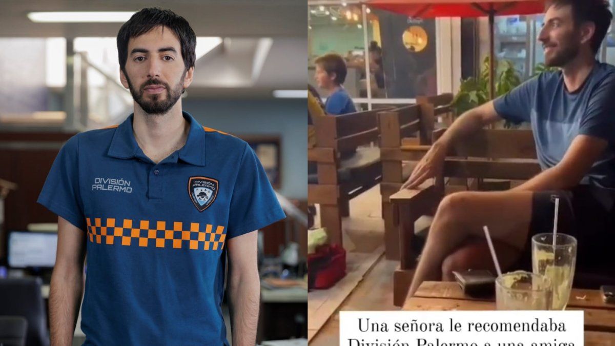 El divertido momento que vivió Santiago Korovsky de División Palermo