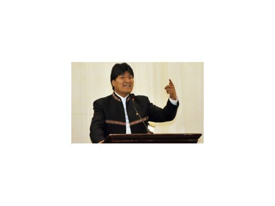 Evo Morales.