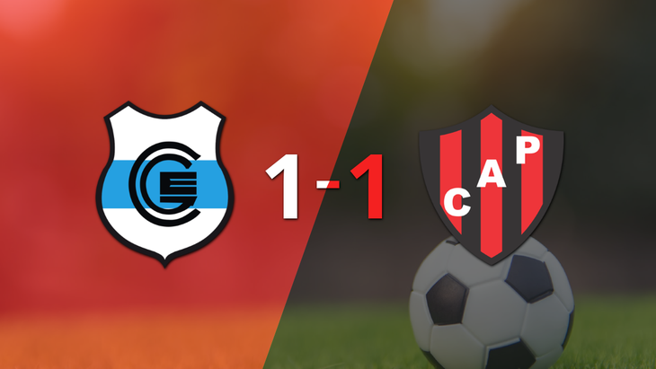 Patronato logró sacar el empate a 1 gol en casa de Gimnasia (J)
