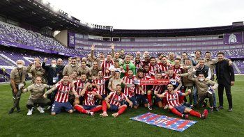 Atlético de Madrid consiguió su 11° título en la Liga de España, el segundo con Simeone como DT.