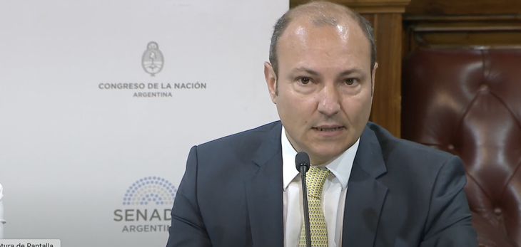 El juez federal Gastón Salmain. El juez federal Gastón Salmain.